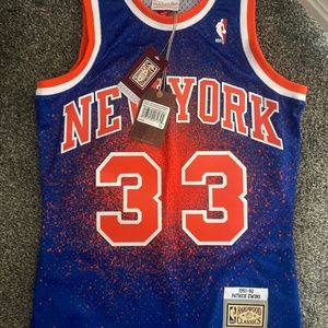91-92 P.EWING KNICKS JERSEY [RARE]